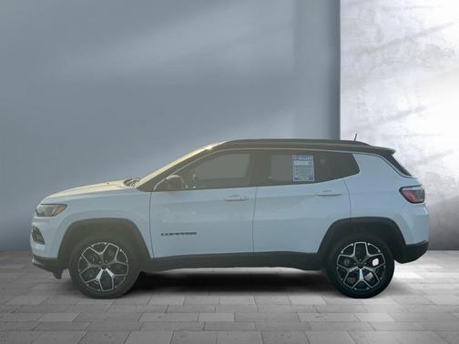 Bright White Clearcoat 2025 Jeep Compass Limited