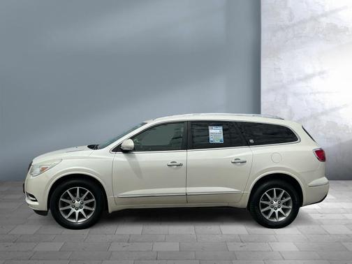 White Diamond Tricoat 2013 Buick Enclave Leather