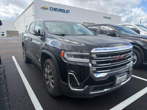 Ebony Twilight Metallic 2023 GMC Acadia FWD SLE