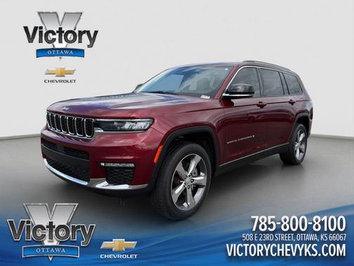 Velvet Red Pearlcoat 2021 Jeep Grand Cherokee L Limited