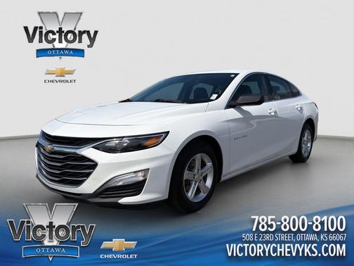 Summit White 2023 Chevrolet Malibu 1LS