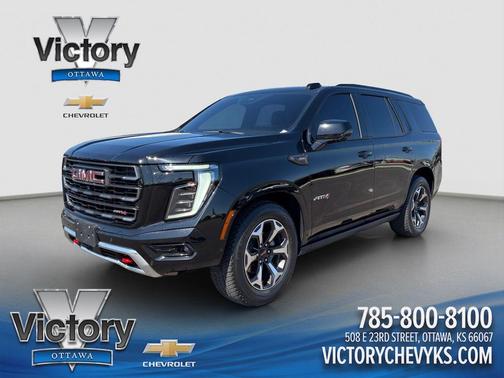 Onyx Black 2025 GMC Yukon 4WD AT4 Ultimate