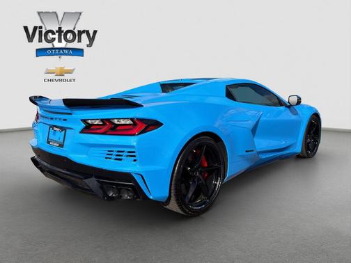 Rapid Blue 2025 Chevrolet Corvette E-Ray RWD Convertible 1LZ