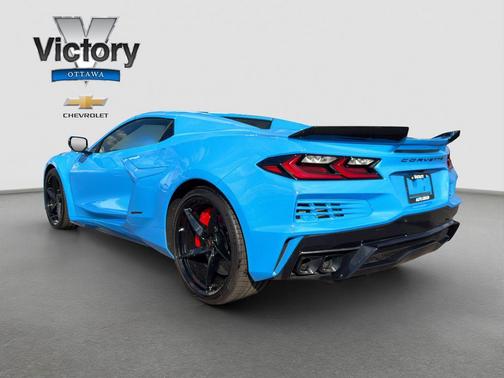 Rapid Blue 2025 Chevrolet Corvette E-Ray RWD Convertible 1LZ