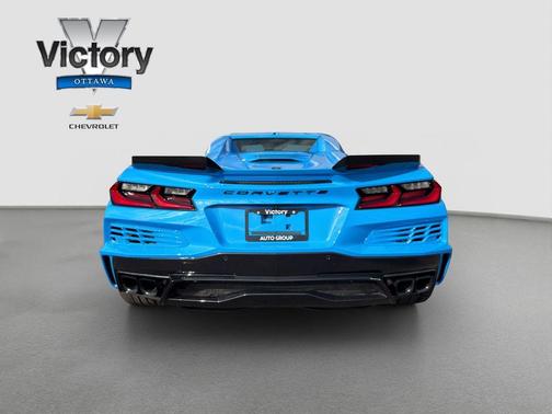 Rapid Blue 2025 Chevrolet Corvette E-Ray RWD Convertible 1LZ