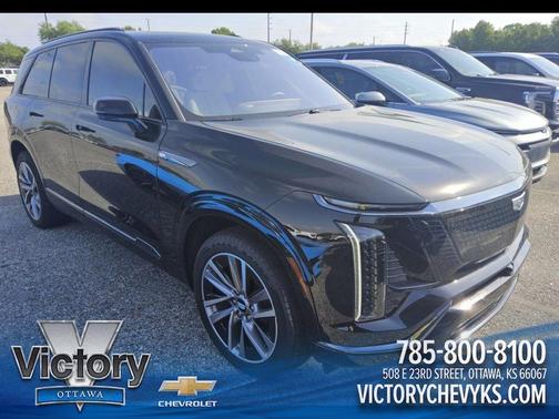 Stellar Black Metallic 2026 Cadillac VISTIQ Sport