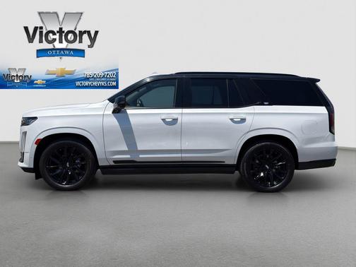 Crystal White Tricoat 2023 Cadillac Escalade Sport