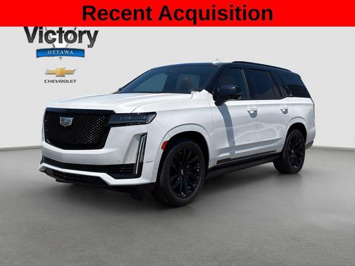 Crystal White Tricoat 2023 Cadillac Escalade Sport