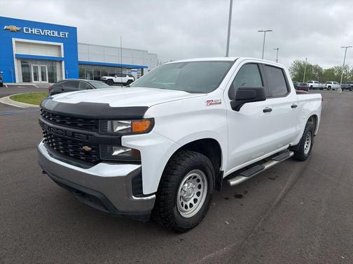 Summit White 2021 Chevrolet Silverado 1500 WT