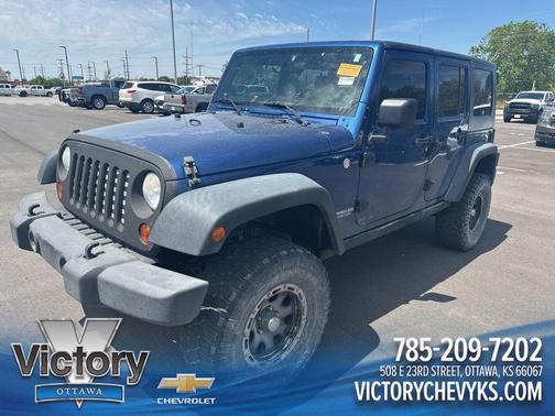 Deep Water Blue Pearlcoat 2010 Jeep Wrangler Unlimited Rubicon