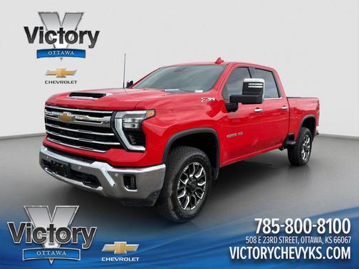 Red Hot 2024 Chevrolet Silverado 2500 LTZ