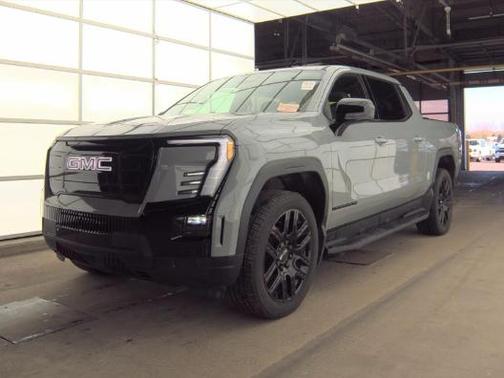Thunderstorm Gray 2026 GMC Sierra EV Standard Range Elevation