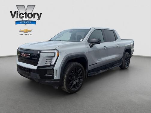 Thunderstorm Gray 2026 GMC Sierra EV Standard Range Elevation