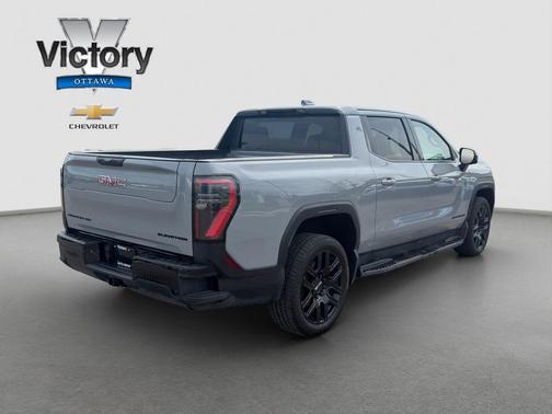 Thunderstorm Gray 2026 GMC Sierra EV Standard Range Elevation