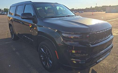 Diamond Black Crystal Pearlcoat 2025 Jeep Grand Wagoneer L Series III