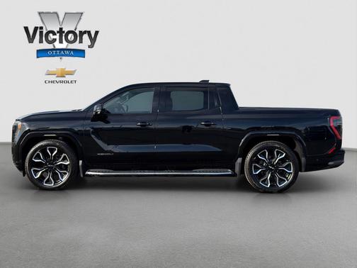 Onyx Black 2025 GMC Sierra EV Max Range Denali