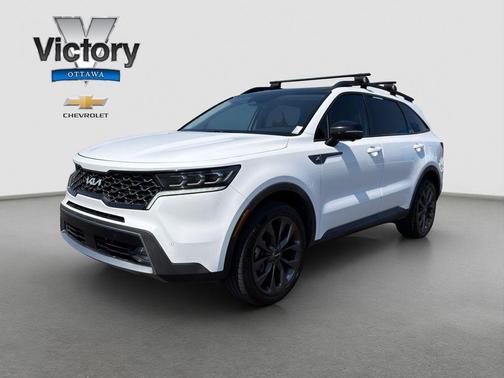 Glacial White Pearl 2022 Kia Sorento SX