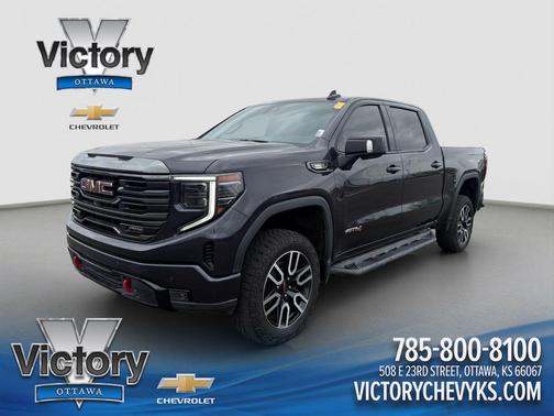 Titanium Rush Metallic 2023 GMC Sierra 1500 AT4