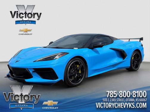Rapid Blue 2021 Chevrolet Corvette Stingray w/2LT