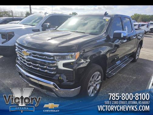 Black 2025 Chevrolet Silverado 1500 LTZ