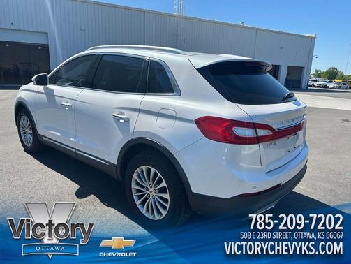 White Platinum Metallic Tri-Coat 2018 Lincoln MKX Select
