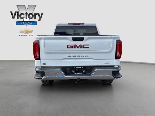 Summit White 2025 GMC Sierra 1500 SLT