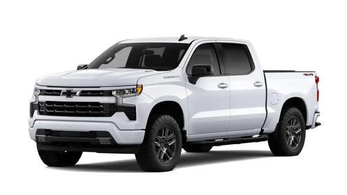 Summit White 2026 Chevrolet Silverado 1500 RST