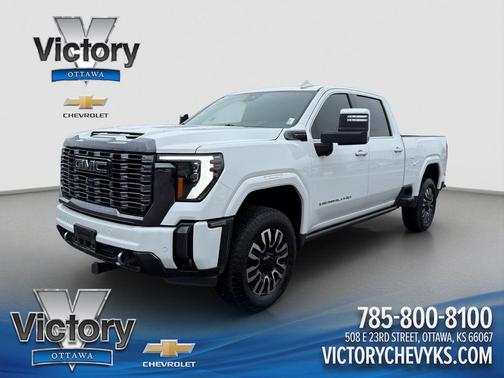Summit White 2024 GMC Sierra 3500 Denali