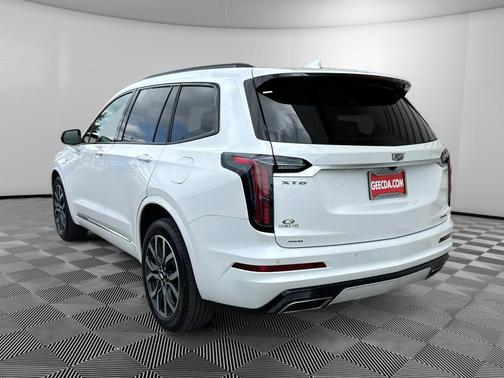 Crystal White Tricoat 2023 Cadillac XT6 Sport AWD