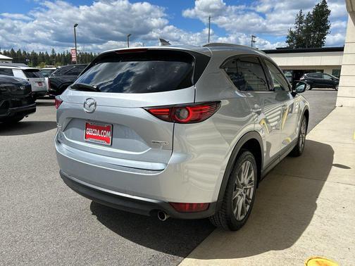 Sonic Silver Metallic 2021 Mazda CX-5 Grand Touring
