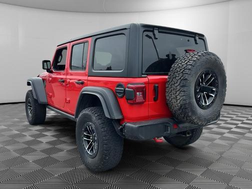 Red 2024 Jeep Wrangler Rubicon