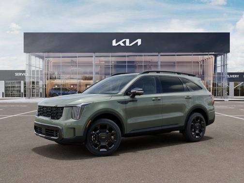 Jungle Green 2026 Kia Sorento SX