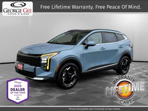 Heritage Blue 2026 Kia Sportage Hybrid EX