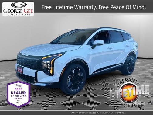 Snow White Pearl 2026 Kia Sportage Hybrid SX-Prestige