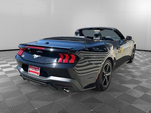 Shadow Black 2025 Ford Mustang EcoBoost Premium