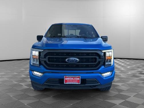 Blue 2021 Ford F-150 XLT