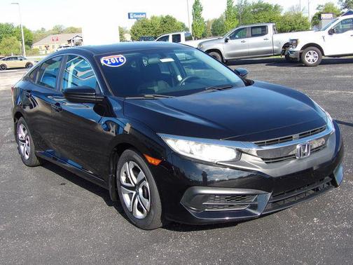 Crystal Black Pearl 2016 Honda Civic LX