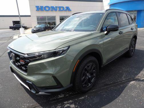 Ash Green Metallic 2026 Honda CR-V Hybrid TrailSport AWD
