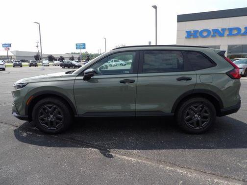 Ash Green Metallic 2026 Honda CR-V Hybrid TrailSport AWD