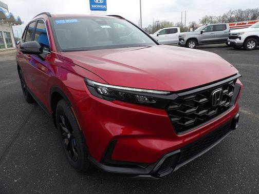 Radiant Red Metallic 2025 Honda CR-V Hybrid Sport AWD