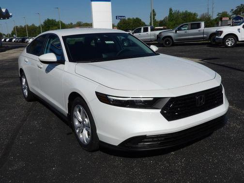 Platinum White Pearl 2026 Honda Accord LX 1.5T