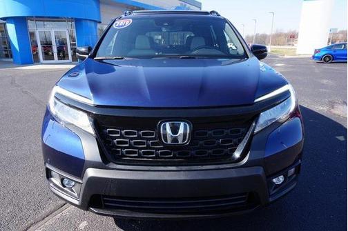 Obsidian Blue Pearl 2019 Honda Passport Touring