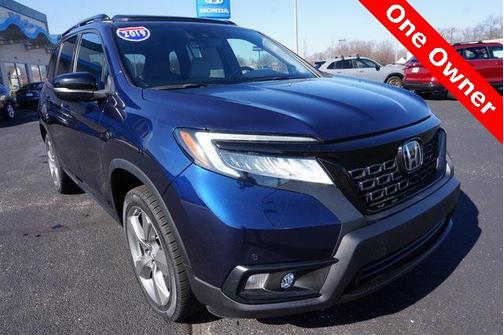 Obsidian Blue Pearl 2019 Honda Passport Touring