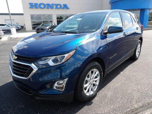 Pacific Blue Metallic 2019 Chevrolet Equinox 1LT