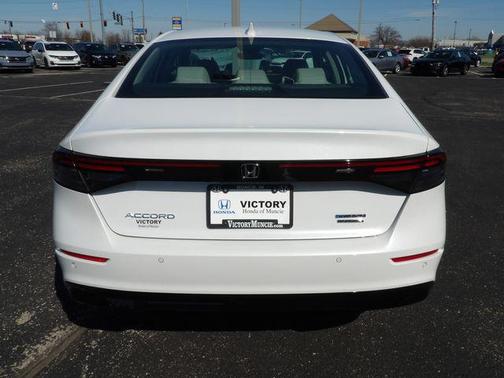 Platinum White Pearl 2026 Honda Accord Hybrid Touring
