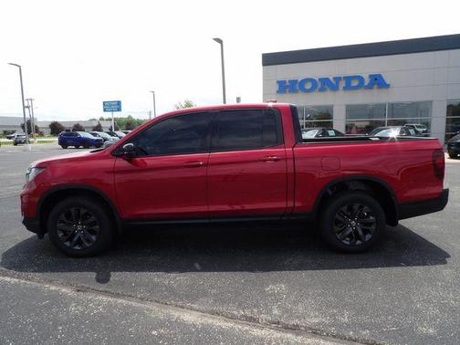 Radiant Red Metallic II 2023 Honda Ridgeline Sport