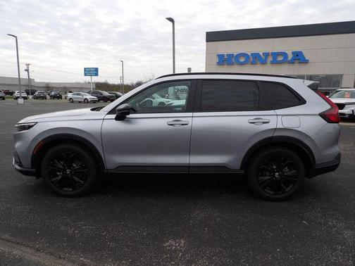 Solar Silver Metallic 2026 Honda CR-V Hybrid Sport Touring AWD