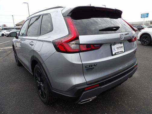 Solar Silver Metallic 2026 Honda CR-V Hybrid Sport Touring AWD
