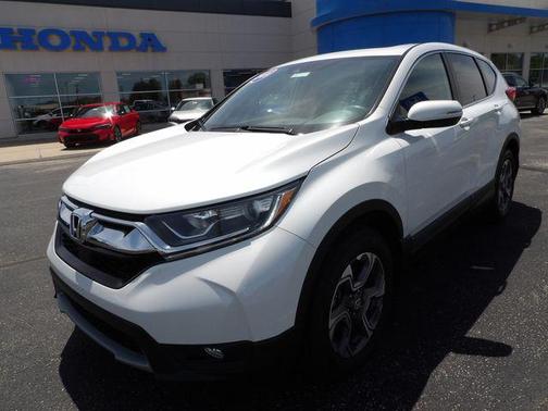 Platinum White Pearl 2019 Honda CR-V EX