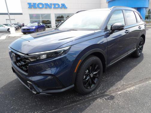 Canyon River Blue Metallic 2026 Honda CR-V Hybrid Sport-L AWD